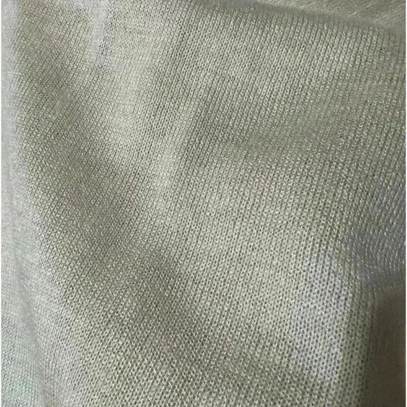 Neiman Marcus Womens Blouse Small Medium Ivory Oversized Cashmere Wool Knit - Picture 6 of 8